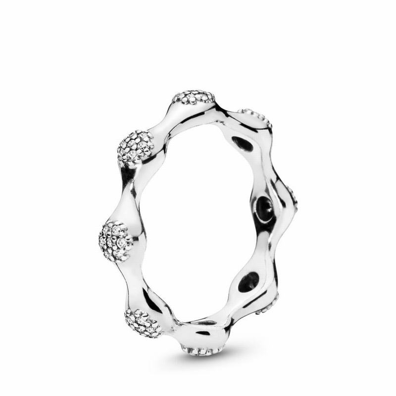 Pandora Australia Modern LovePods™ Stackable Ring - Sterling Silver | EWRNOF913